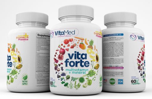 Vita Forte Multivitamin, Gluten Free Vitamin Bottles