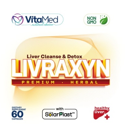 Livraxyn - Liver Health Support, Face of the bottle Image